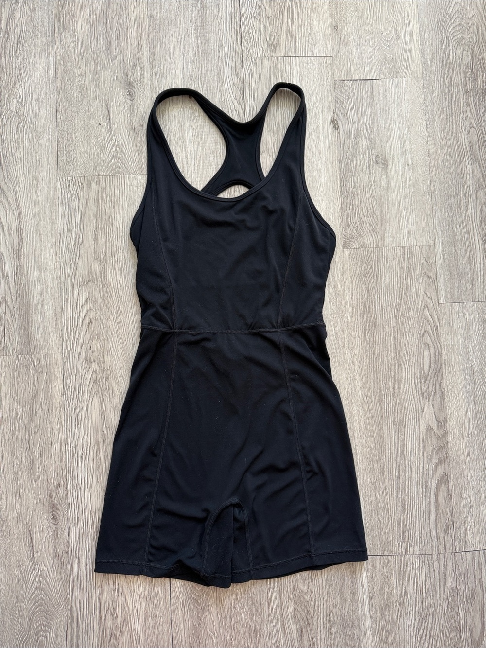 PARAGON Black Racerback Romper Jumpsuit